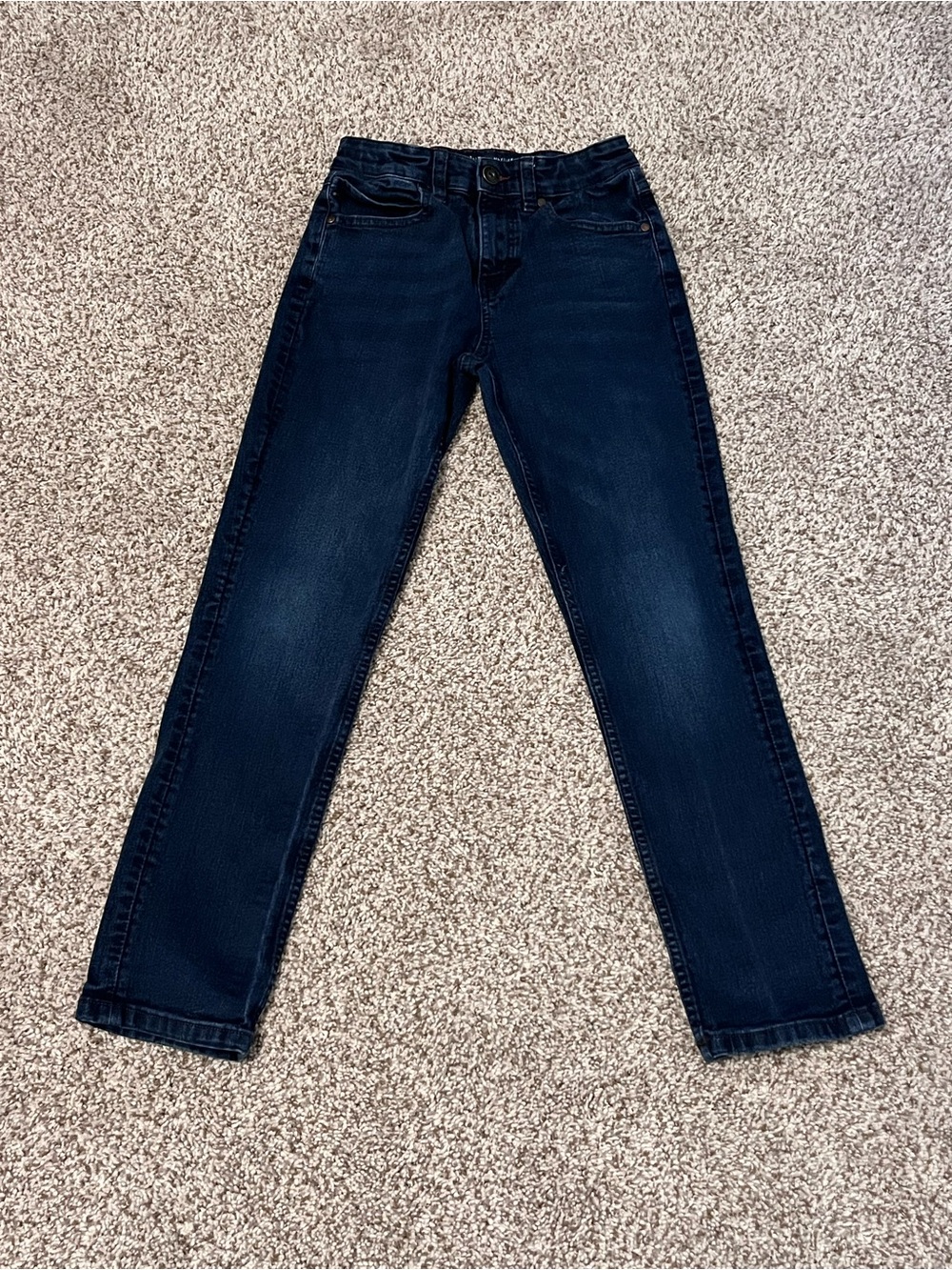 Tommy Hilfiger Dark Blue Straight Leg Jeans for Boys
